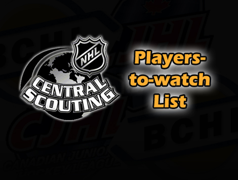 nhl central scouting list 2017