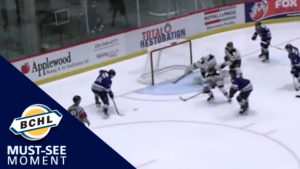 Must See Moment: Roan Clarke takes away a sure goal reaching back with the stick
