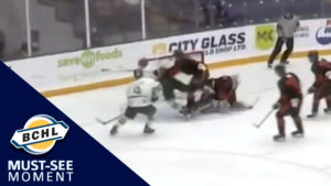 Must See Moment: Tyson Dyck scores the first regular season goal in Cranbrook