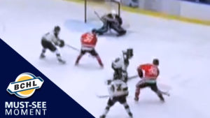 Must See Moment: Keighan Gerrie shows great patience outwaiting the netminder for a goal