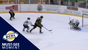 Must See Moment: Anthony Lucarelli's first BCHL goal is a breakaway beauty