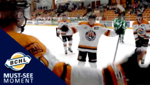 Must See Moment: Zach Michaelis finishes off a great passing play by the Smoke Eaters
