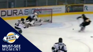 Must See Moment: Jaeger Murdock finds the open net after a fortuitous bounce