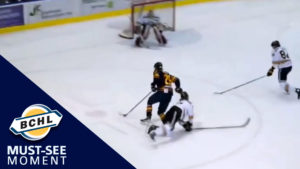 Must See Moment: Luke Pakulak drives his way to the net and scores