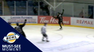 Must See Moment: Tassy and Serdachny connect on a slick goal for Salmon Arm