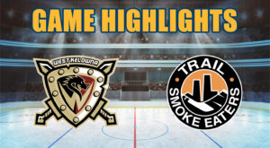 HIGHLIGHTS: West Kelowna Warriors @ Trail Smoke Eaters - October 13th, 2021