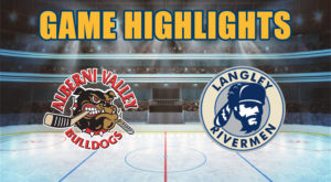 HIGHLIGHTS: Alberni Valley Bulldogs @ Langley Rivermen - April 23rd, 2022 (Game 6)