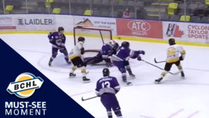 Must See Moment: Matthew Campbell shows off a silky pair of mitts before scoring