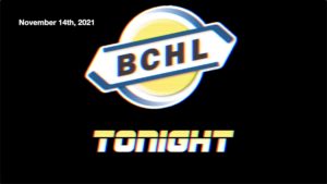 BCHL Tonight - November 14th, 2021