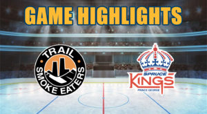 HIGHLIGHTS: Trail Smoke Eaters @ Prince George Spruce Kings - November 5th, 2021