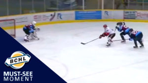 Must See Moment: Ethan Leyer breaks through the defence and slips it five-hole