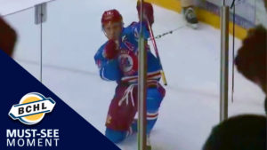 Must See Moment: Brett Rylance slips the puck through the defender's legs and scores