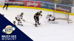 Must See Moment: Connor Eddy speeds in and scores a between-the-legs goal