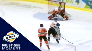 Must See Moment: Penticton's Josh Nadeau fools the goaltender with a toe-drag move