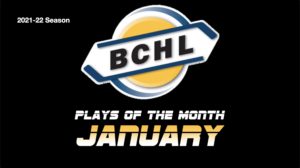 BCHL Plays of the Month – January 2022