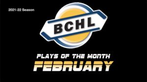 BCHL Plays of the Month – February 2022