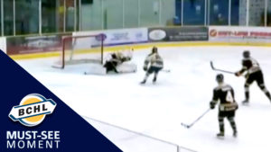 Must See Moment: Cole Schwebius shuts down a breakaway with an outstanding glove stop
