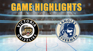 HIGHLIGHTS: Victoria Grizzlies @ Langley Rivermen - April 1st, 2022 (Game 1)