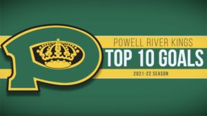 Powell River Kings Top 10 Goals (2021-22 Season)