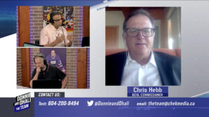 Commissioner Chris Hebb talks All-Star Weekend with Donnie & Dhali