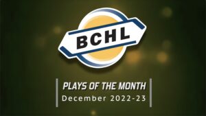 BCHL Plays of the Month - December 2022