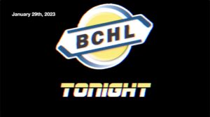 BCHL Tonight - January 29th, 2023