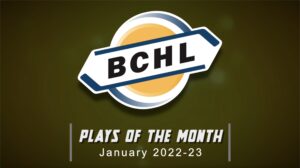 BCHL Plays of the Month - January 2023