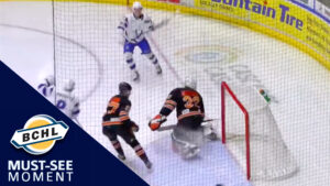 Must See Moment: Dovar Tinling scores the first goal of the 2023 playoffs shorthanded