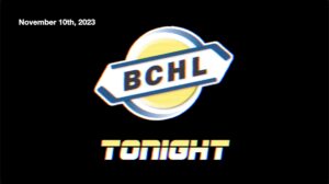 BCHL Tonight - November 10th, 2023