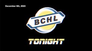 BCHL Tonight - December 8th, 2023