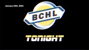 BCHL Tonight - January 24th, 2024